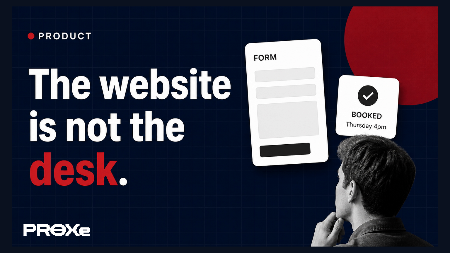 The website is not the desk